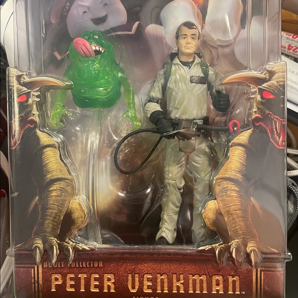 Matty collectable Peter Venkman in box